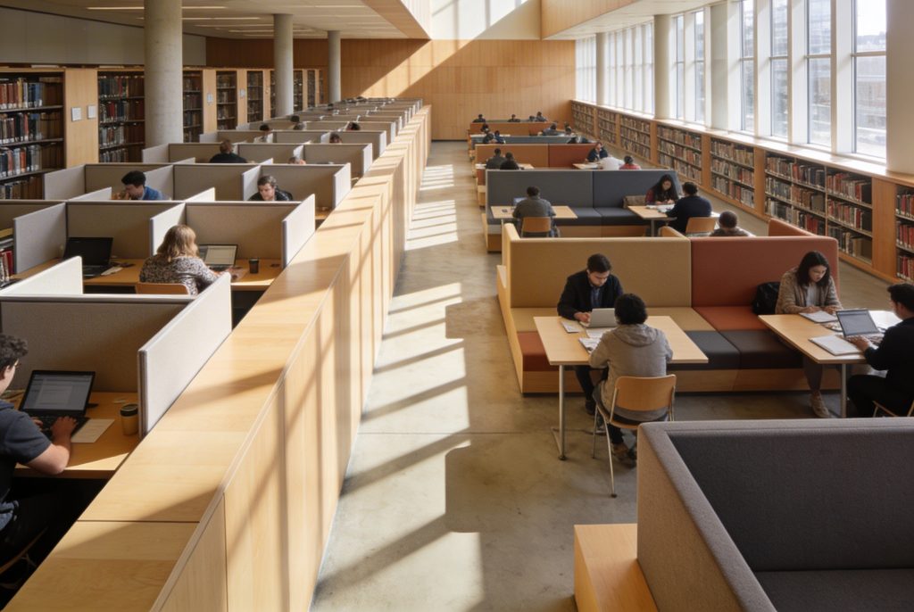 visual quiet space library